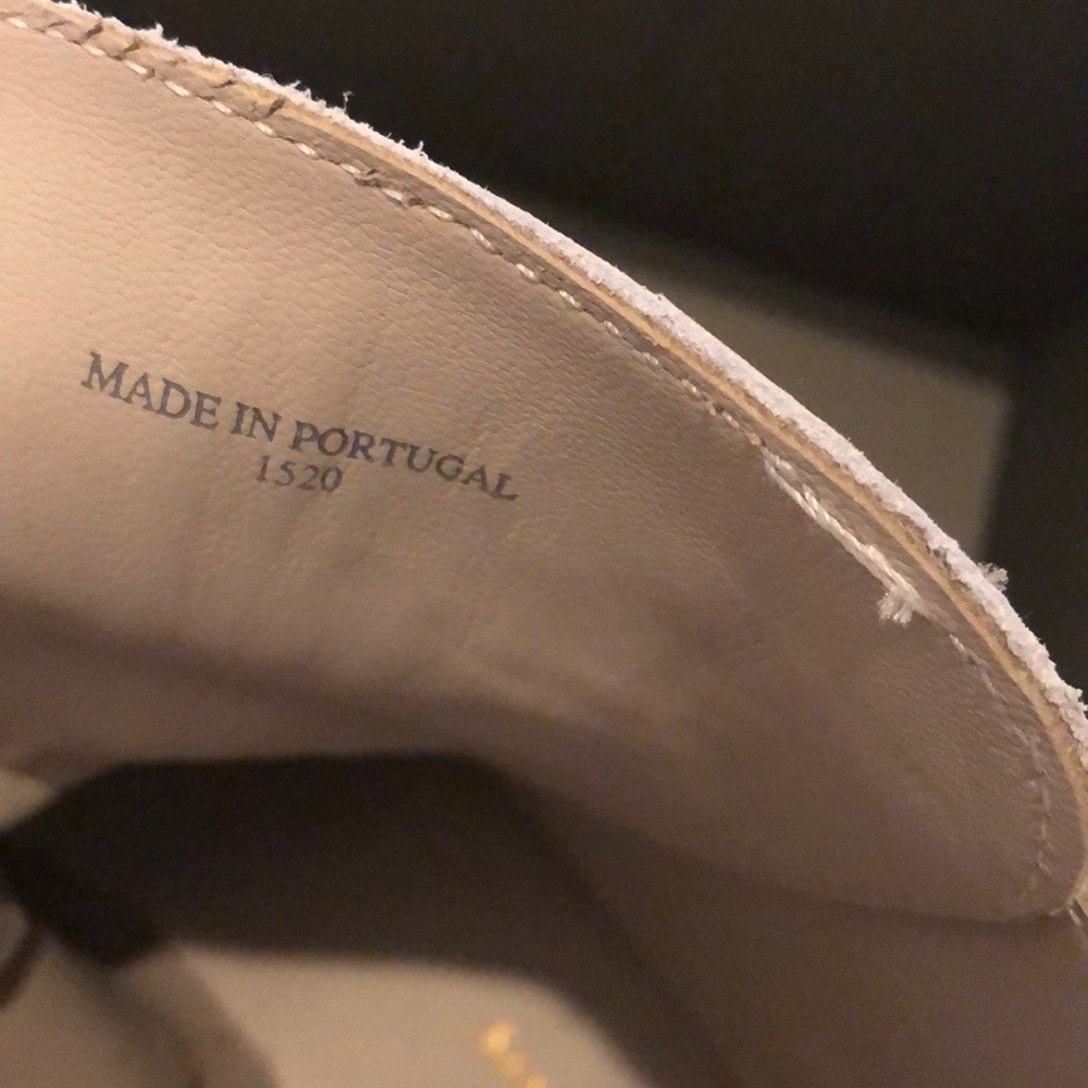 New All Saints Lira Hiking White Boots - Picture 7 of 8